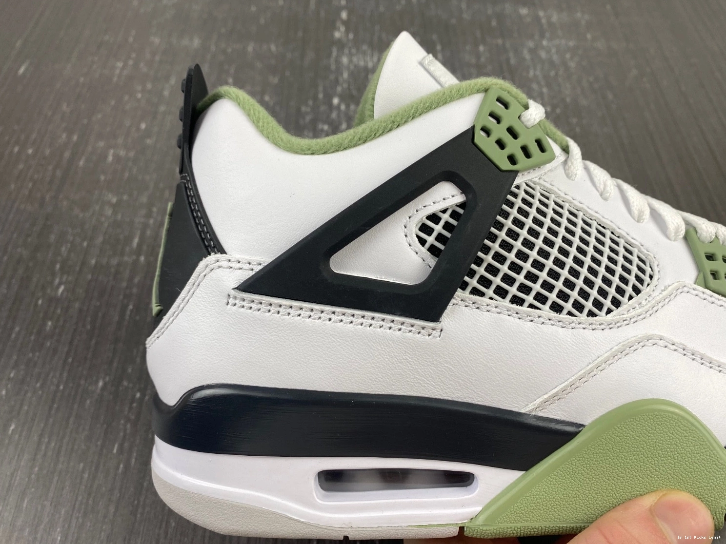 Jordan Seafoam Air WMNS AQ9129-103 Green 4 Oil 0407